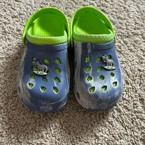 Capelli of New York Blue and Green Water Shoes with Ventilation